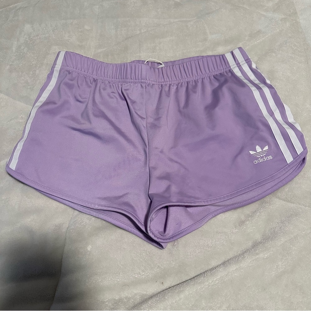 Lavender Adidas Shorts